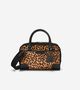 Beverly Small Satchel Leopard Print-Black